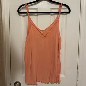 Women's Roxy Final Days Strappy Top Peach Color Lightweight
Size M